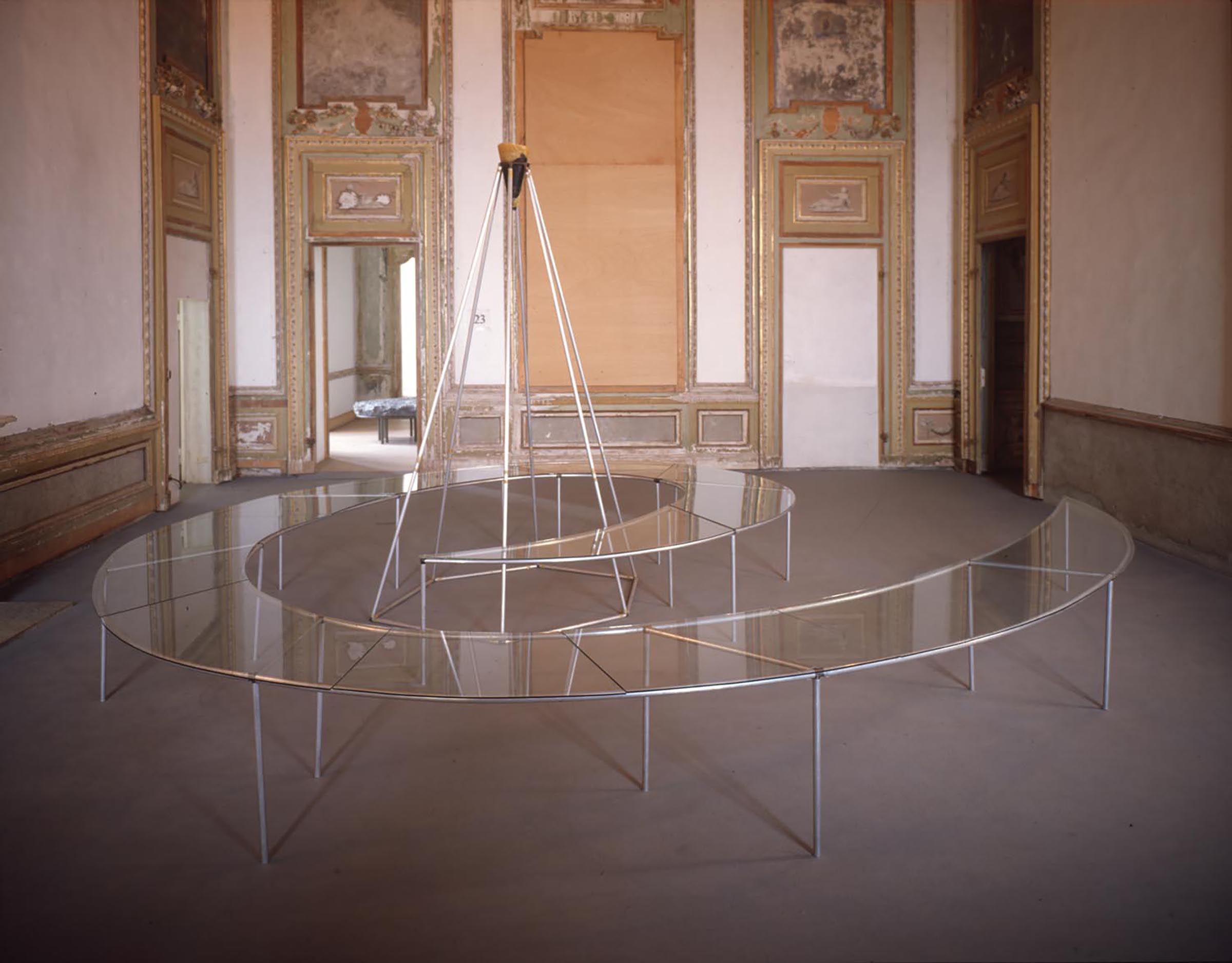 Mario Merz, Spirale per N.Y., 1982